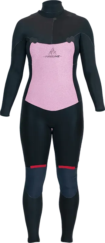 Alder Revo Womens 5/4mm Chest Zip Wetsuit Blue