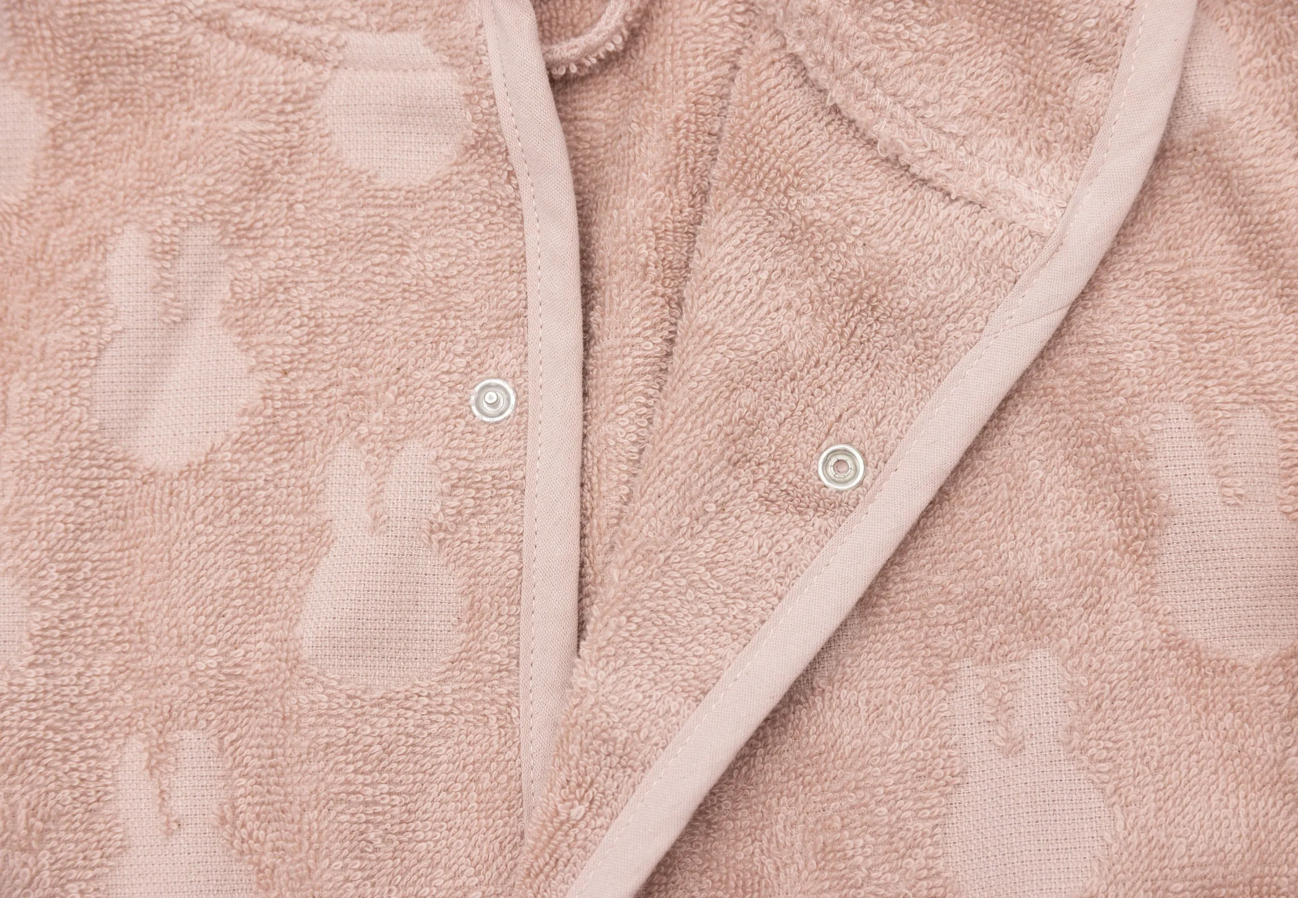 Bathrobe Terry 3-4 year Miffy Jacquard - Wild Rose