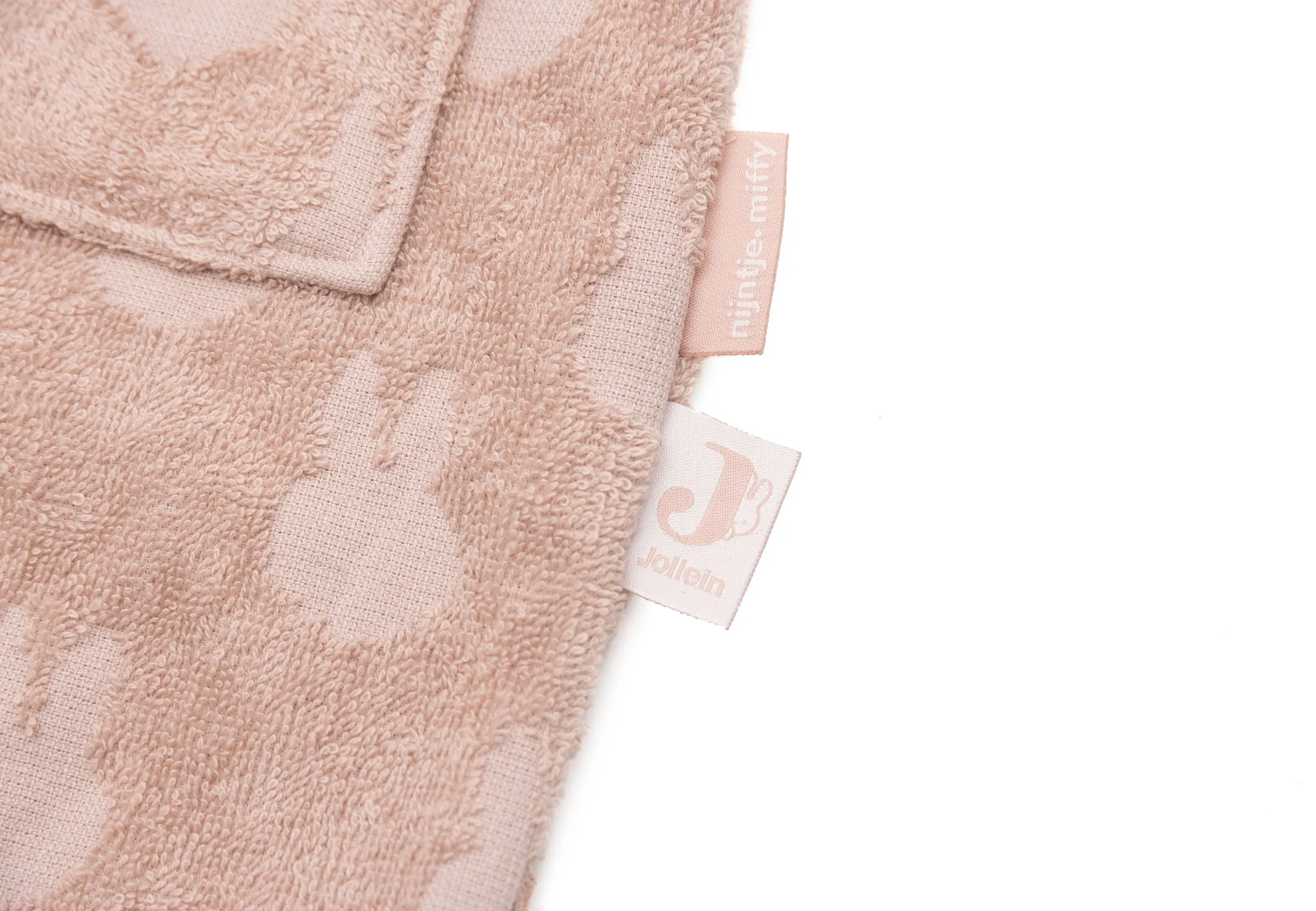 Bathrobe Terry 3-4 year Miffy Jacquard - Wild Rose