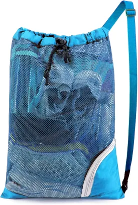 BeeGreen Drawstring Backpack for Men Women Athletic Gym Sports Workout Beach Swim 