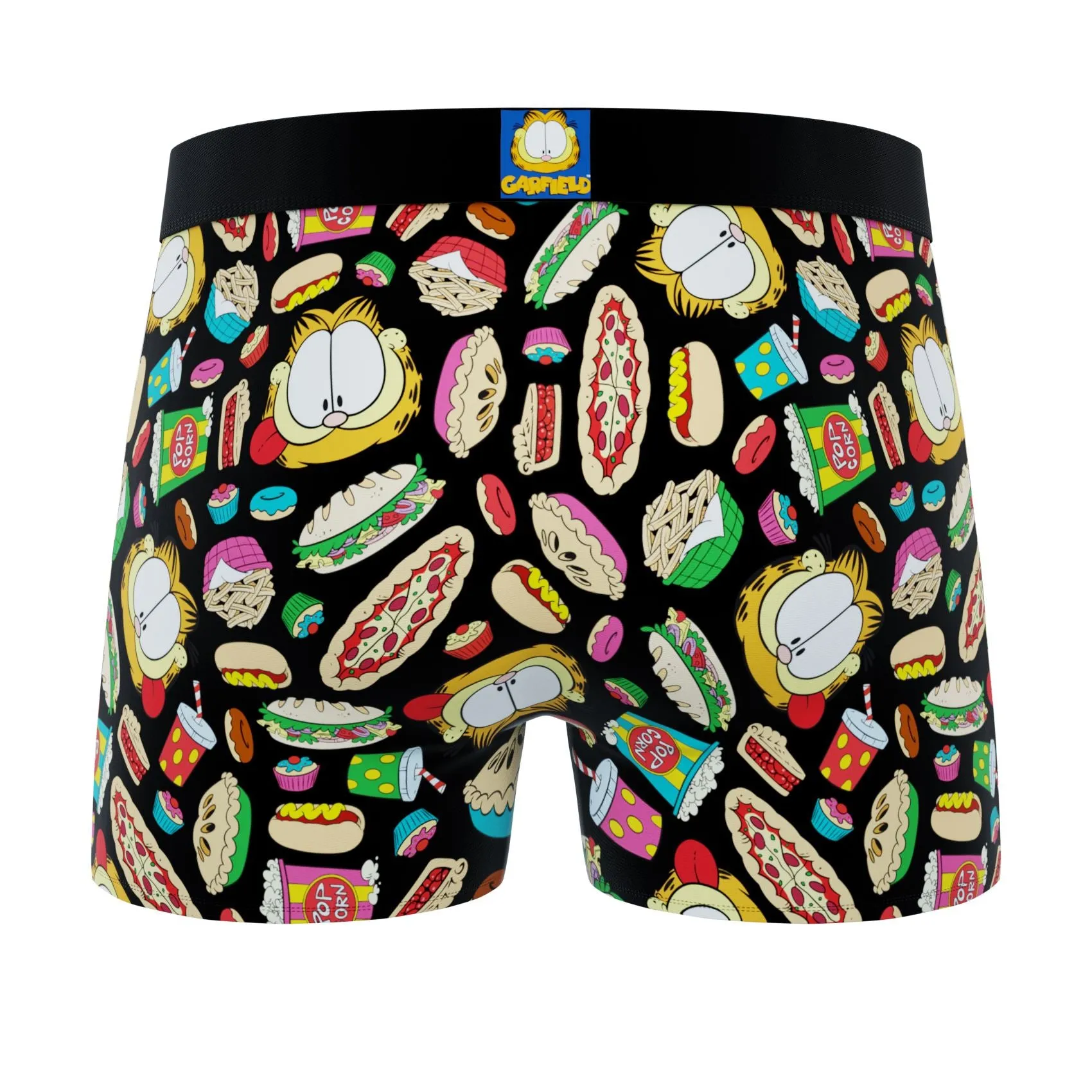 CRAZYBOXER Garfield King Men's Boxer Briefs (2 Pack)