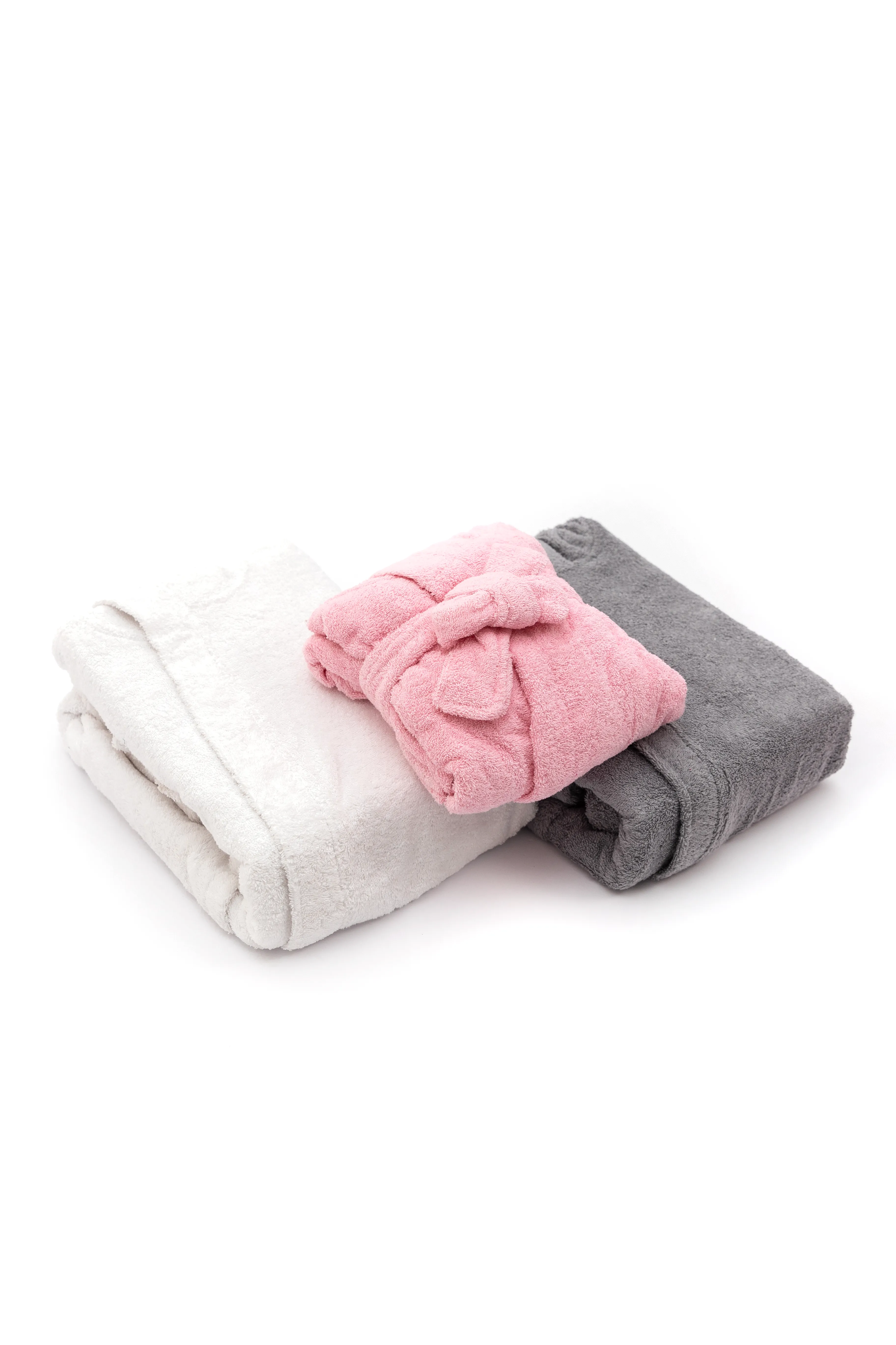 Family Bundle (2 Bathrobes (L)   Kids Bathrobe)