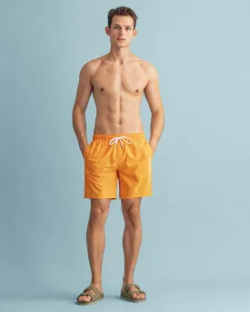 Gant Apparel Mens LC LIGHTWEIGHT LOGO SWIM SHORTS 819/DAHLIA ORANGE