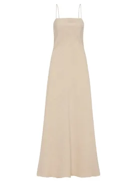 Linen Bias Dress