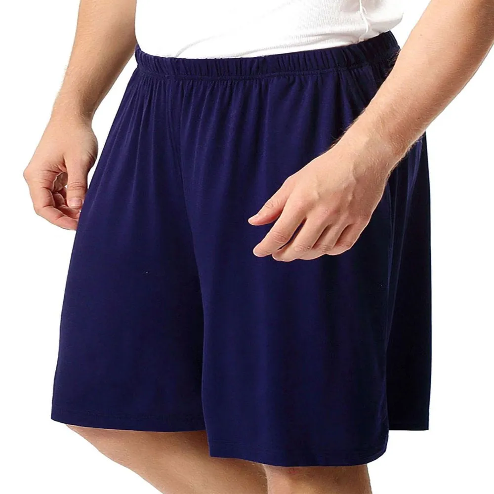 Mens Big and Tall Athletic Jersey Shorts Soft Workout Shorts for Running Gym Training