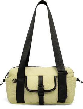 Mini gym bag for Women Waterproof Travel Duffle Bag Tote bag with Wet Compartments Small Workout Sport Bag for Girls (Light Green)