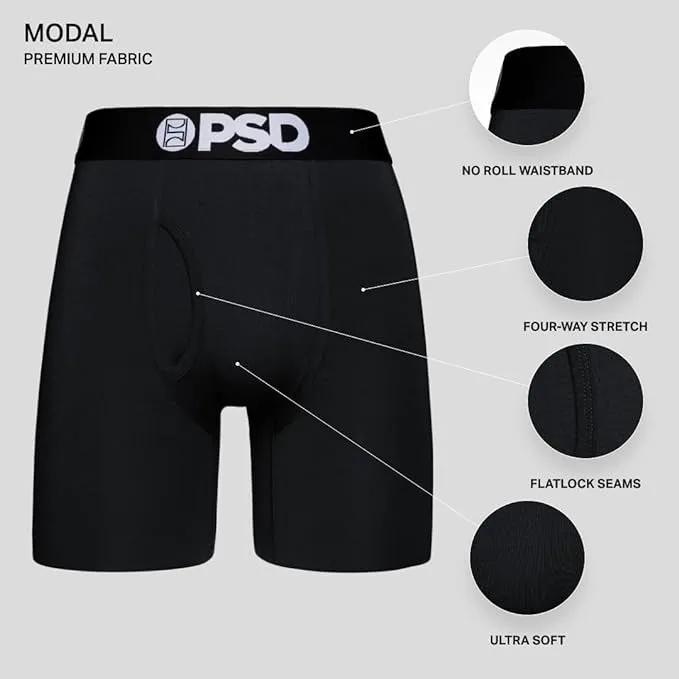 PSD Men's Multicolor Dreamer Boxer Briefs Extra Large Underwear - 224180067-MUL-XL