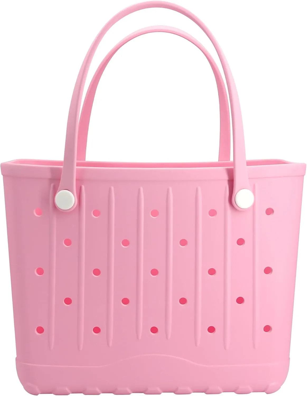 Rubber Beach Bag EVA Waterproof Tote Bags Washable Sand-proof Travel Handbags for Pool Boat Groceries Work Sports