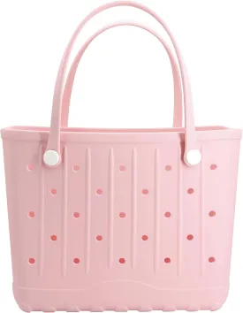 Rubber Beach Bag EVA Waterproof Tote Bags Washable Sand-proof Travel Handbags for Pool Boat Groceries Work Sports