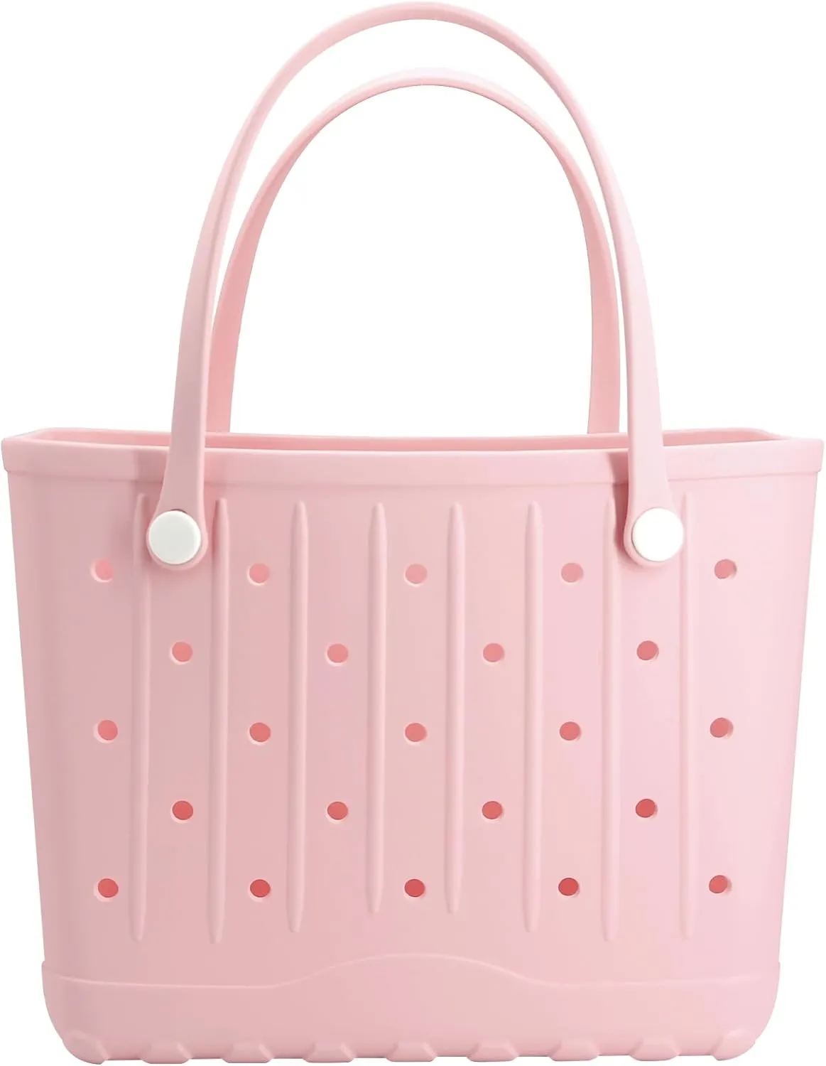 Rubber Beach Bag EVA Waterproof Tote Bags Washable Sand-proof Travel Handbags for Pool Boat Groceries Work Sports