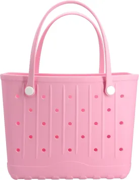 Rubber Beach Bag EVA Waterproof Tote Bags Washable Sand-proof Travel Handbags for Pool Boat Groceries Work Sports