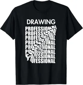 Sketch Artist Creative Studio Professional Drawing Artistry T-Shirt