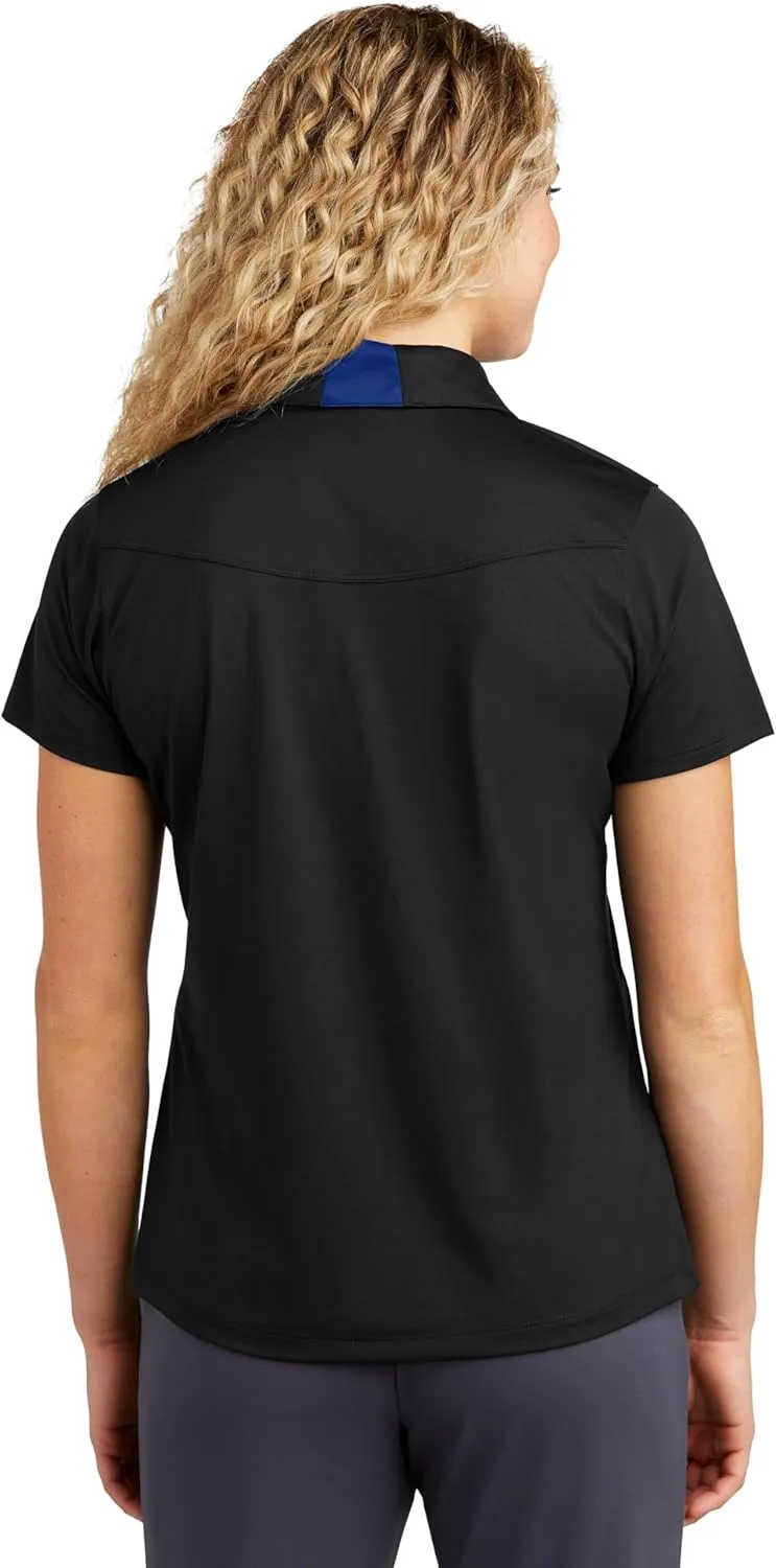 SPORT-TEK Women's Side Blocked Micropique Sport Wick Polo