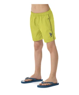 US POLO SWIM SHORTS WITH LOGO
