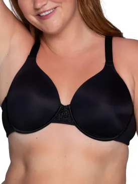 Vanity Fair Women's Full Figure Beauty Back Smoothing Bra, 4 Way Stretch Fabric, Lightly Lined Cups up to H