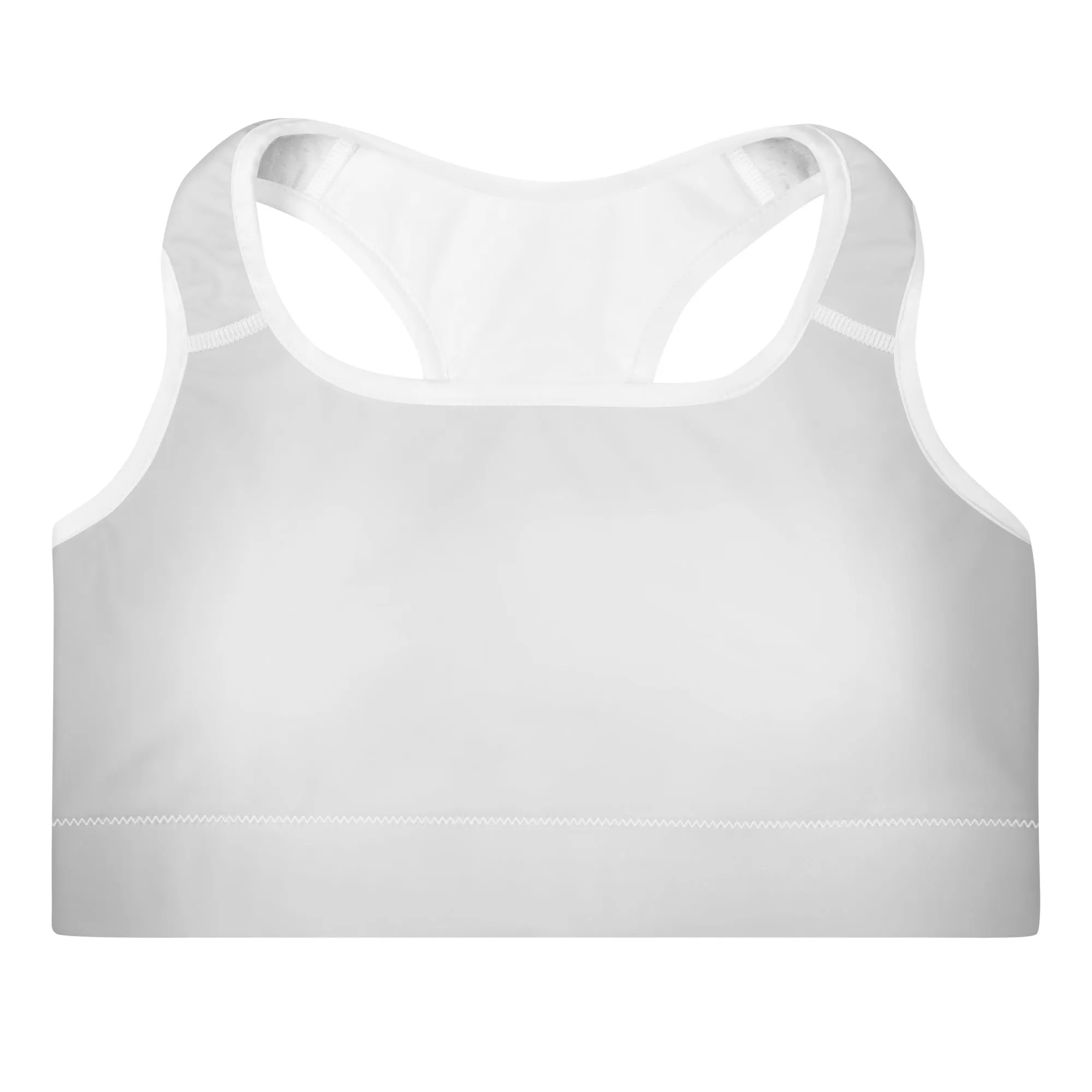 Whisper Grey Padded Sports Bra