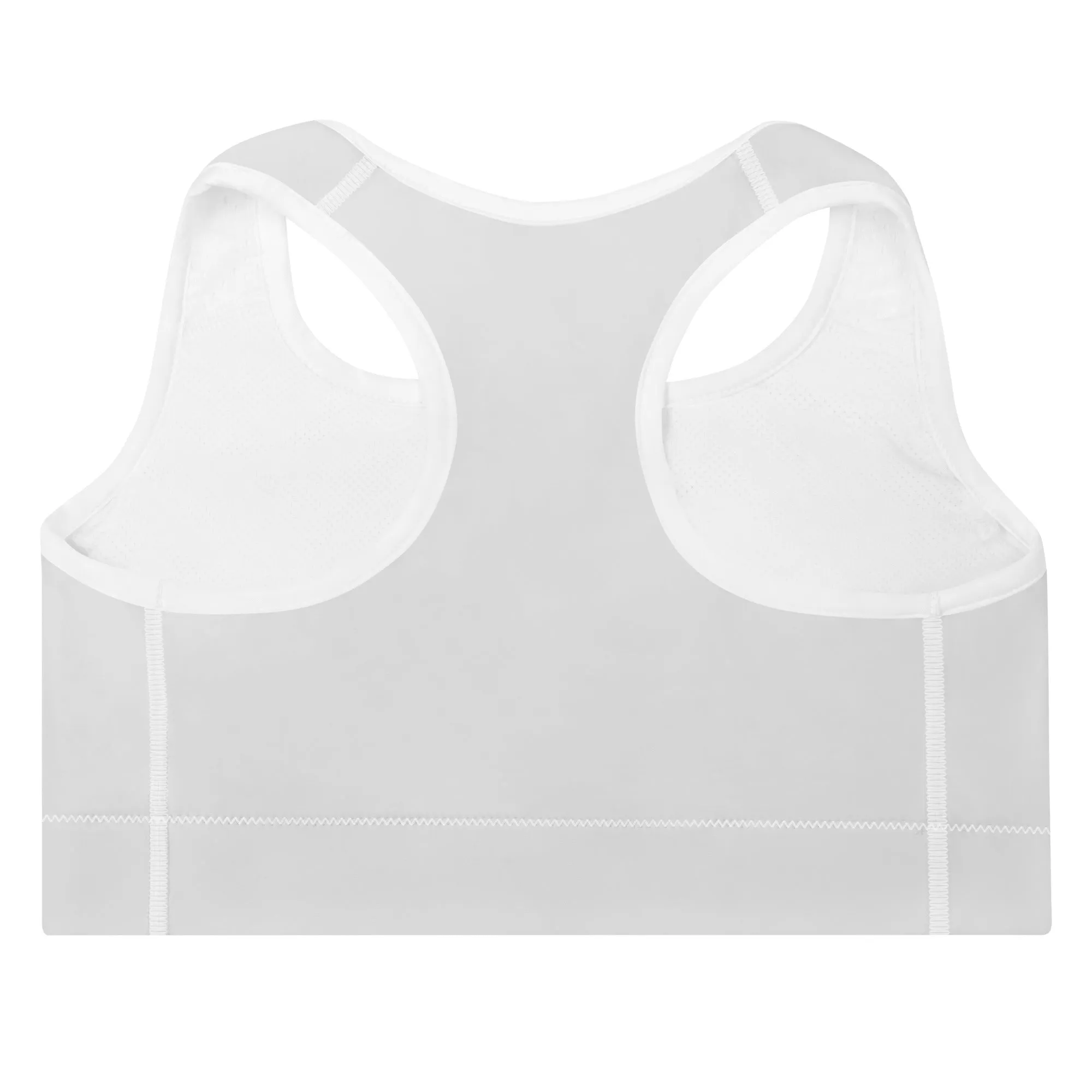 Whisper Grey Padded Sports Bra