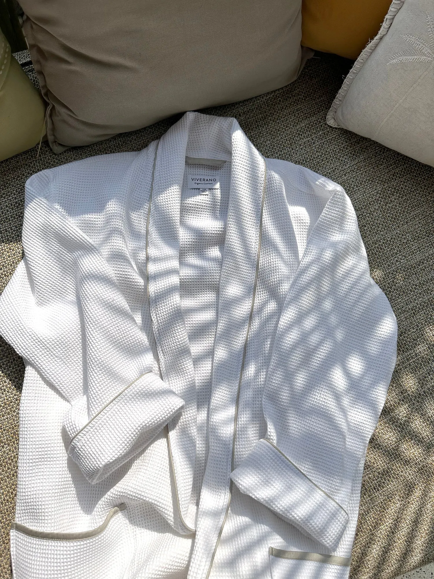 Women's Organic Waffle Spa Bathrobe (3 Colors)